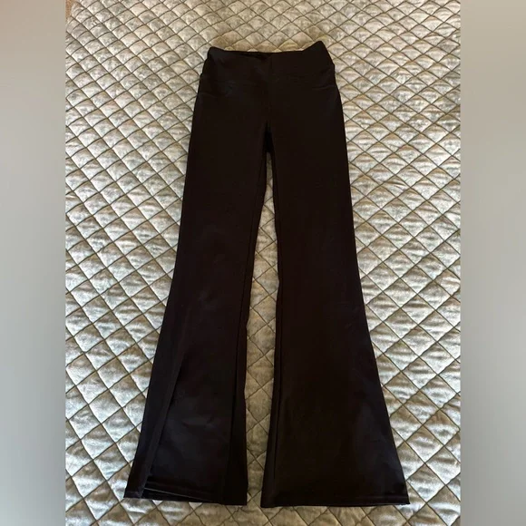HALARA Black Flare Boot Cut Pants - Picture 3 of 7
